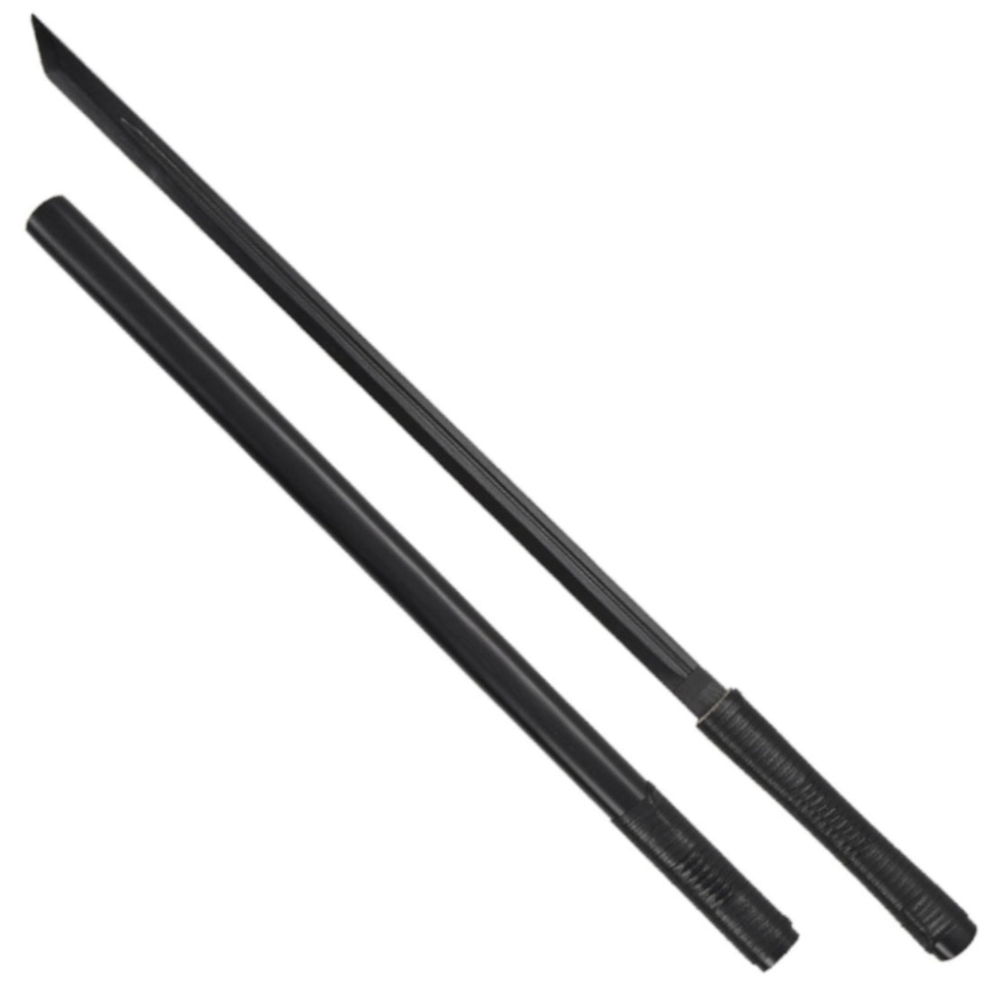 black-bamboo-straight-training-sword (1) Black Bamboo Straight Training Sword