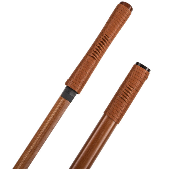 Brown Bamboo Straight Training Sword