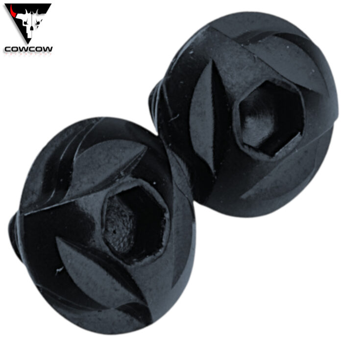 CowCow Black Grip Screws in Stainless Steel