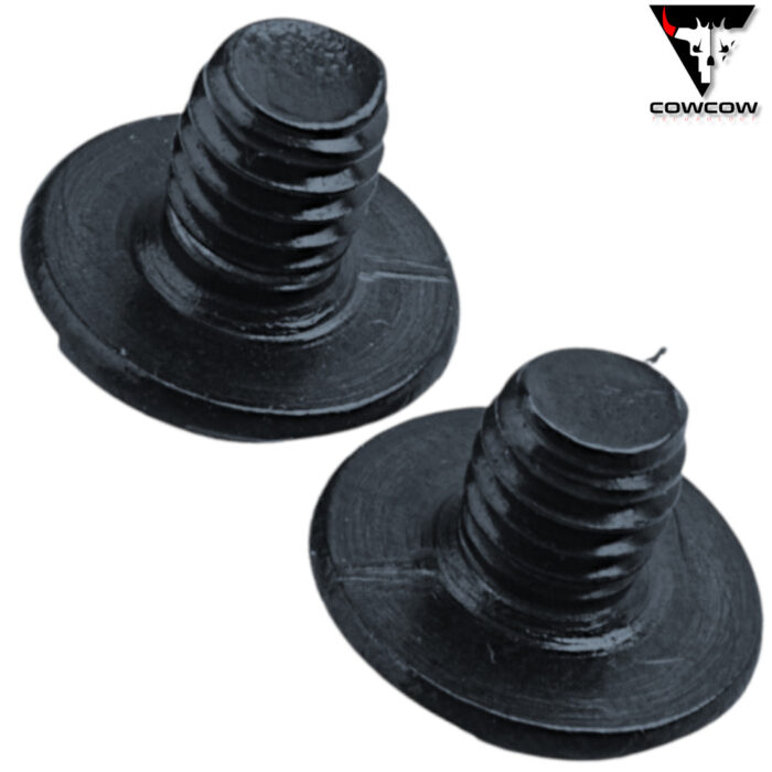 CowCow Black Grip Screws in Stainless Steel
