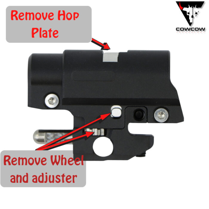 CowCow Black Hi-Capa Barrel Housing Chamber