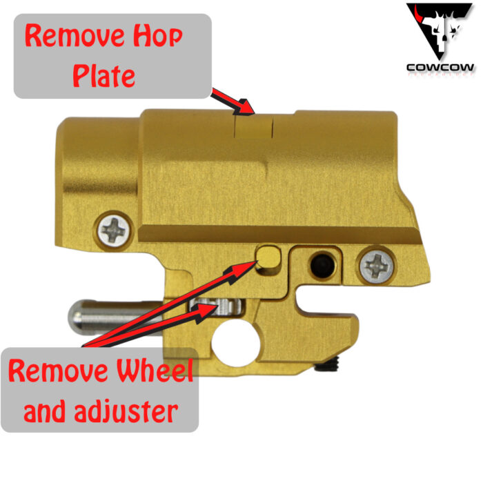 CowCow Gold Hi-Capa Barrel Housing Chamber