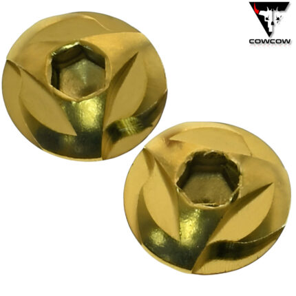 CowCow Gold Grip Screws in Stainless Steel