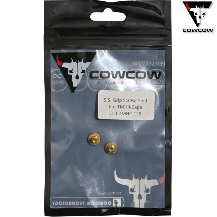 CowCow Gold Grip Screws in Stainless Steel
