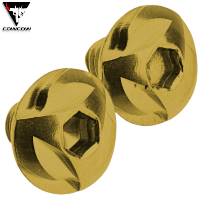 CowCow Gold Grip Screws in Stainless Steel