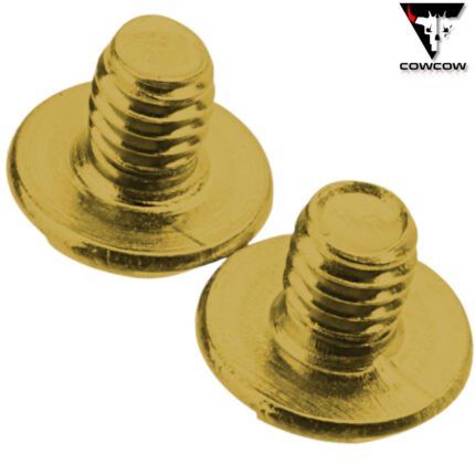 CowCow Gold Grip Screws in Stainless Steel