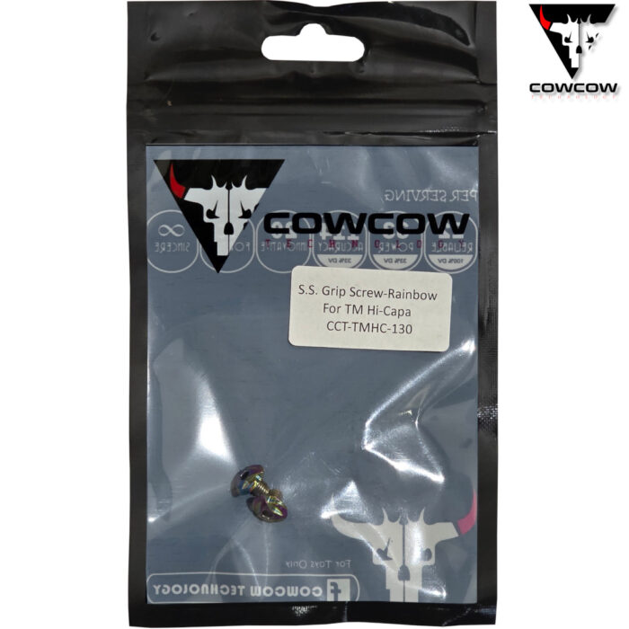 CowCow Rainbow Grip Screws in Stainless Steel