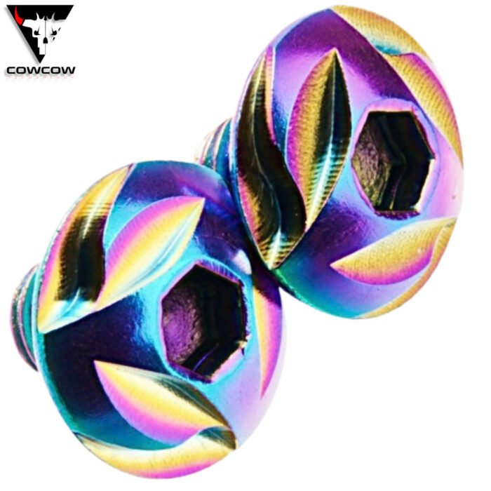 CowCow Rainbow Grip Screws in Stainless Steel