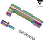 CowCow Rainbow Hi-Capa Magazine Release SS Match Grade