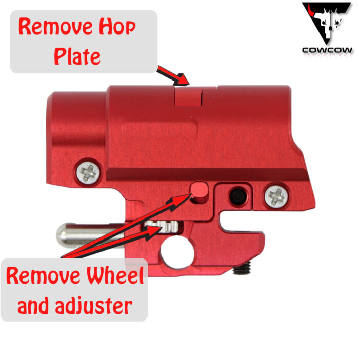 CowCow Red Hi-Capa Barrel Housing Chamber