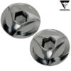 CowCow Silver Grip Screws in Stainless Steel