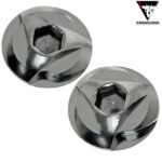 CowCow Silver Grip Screws in Stainless Steel