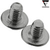 CowCow Silver Grip Screws in Stainless Steel