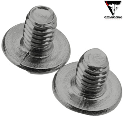 CowCow Silver Grip Screws in Stainless Steel