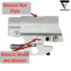 CowCow Silver Hi-Capa Barrel Housing Chamber