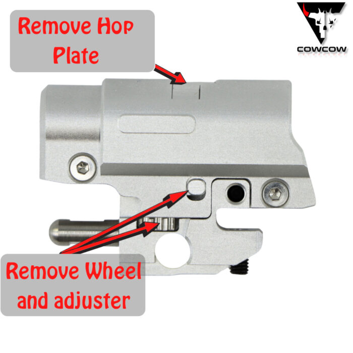 CowCow Silver Hi-Capa Barrel Housing Chamber