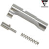 CowCow Silver Hi-Capa Magazine Release SS Match Grade