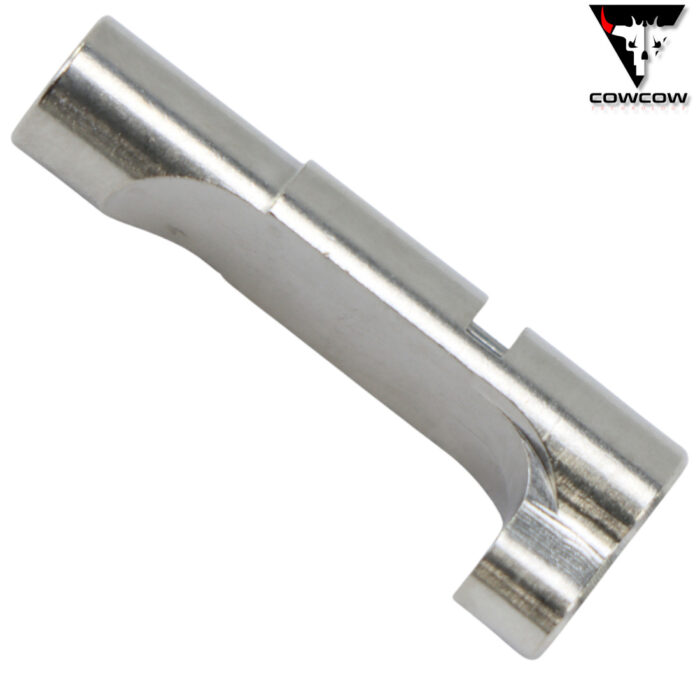 CowCow Silver Hi-Capa Magazine Release SS Match Grade
