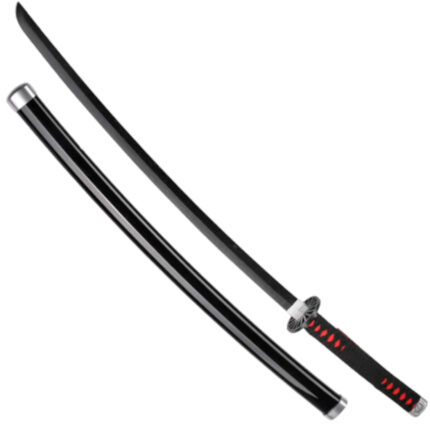 Demon Slayer Tanjiro Kamado's Nichirin Cosplay Sword – Bamboo Blade
