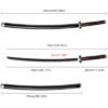Demon Slayer Tanjiro Kamado's Nichirin Cosplay Sword – Bamboo Blade