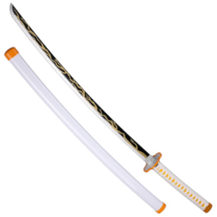 Demon Slayer Zenitsu Agatsuma Nichirin Cosplay Sword – Bamboo Blade