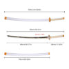 Demon Slayer Zenitsu Agatsuma Nichirin Cosplay Sword – Bamboo Blade