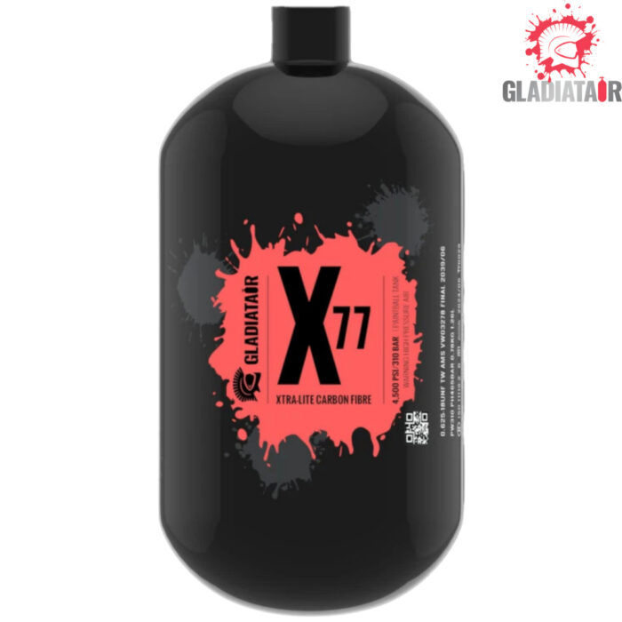 GladiatAir Xtra-Lite X77-A Air Tank with WarriAir Regulator