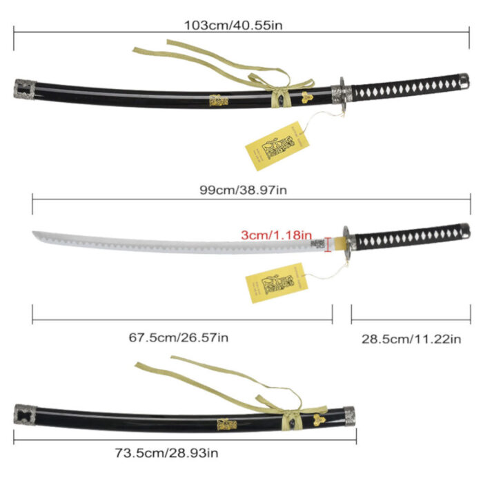 Kill Bill - Bride's Katana Cosplay Bamboo Sword