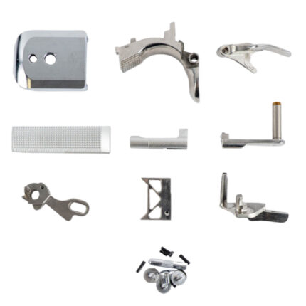 TiN Silver Full 1911 Stainless Steel Upgrade Kit
