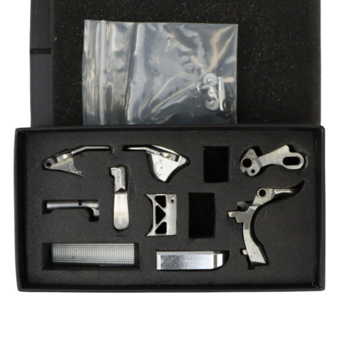 TiN Silver Full 1911 Stainless Steel Upgrade Kit
