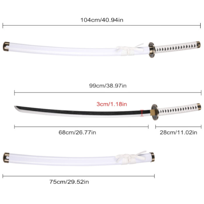Zoro Wado Ichimonji Cosplay Katana – One Piece