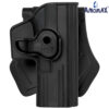 Amomax Black G-Series Holster - Right Hand