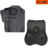 CYTAC Mega-Fit GEN1 LH Universal Pistol Military Holster - Paddle Mount