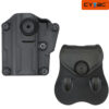 CYTAC Mega-Fit GEN1 RH Universal Pistol Military Holster - Paddle Mount