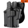 CYTAC Mega-Fit LH Universal Pistol Military Holster - Paddle Mount