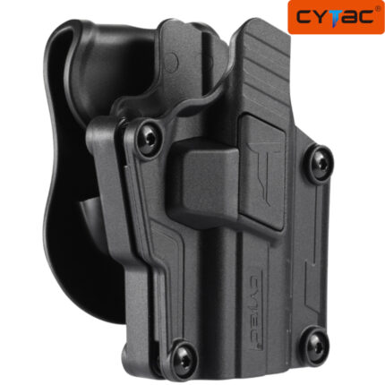 CYTAC Mega-Fit RH Universal Pistol Military Holster - Paddle Mount