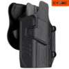 CYTAC Mega-Fit Universal Torch Compatible Holster - Paddle Mount
