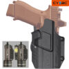 CYTAC Mega-Fit Universal Torch Compatible Holster - Paddle Mount