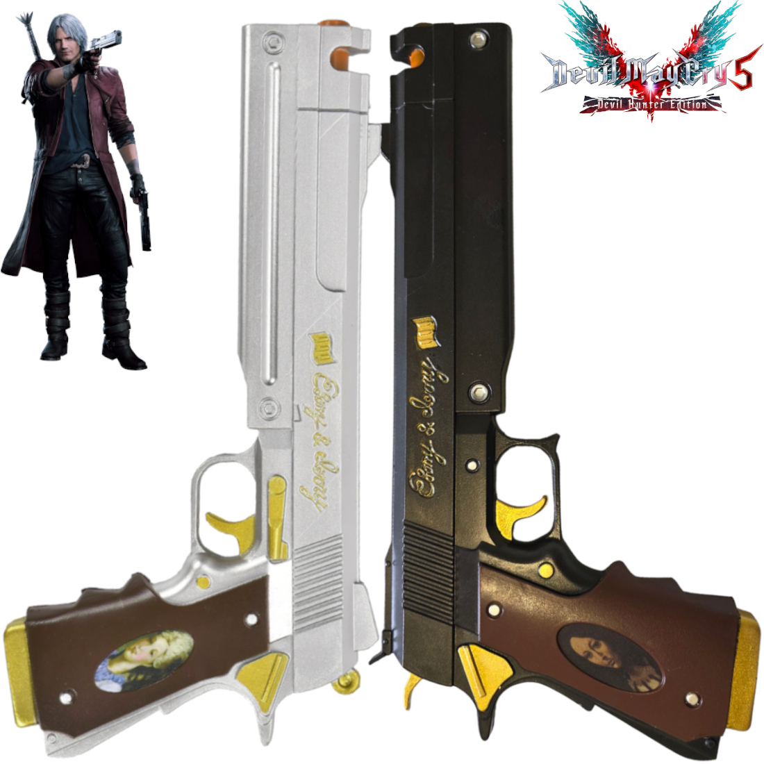 dantes-ebony-and-ivory-cosplay-pistol-replicas-from-devil-may-cry-5 (1) Dante's Ebony and Ivory Cosplay Pistol Replicas - From Devil May Cry 5