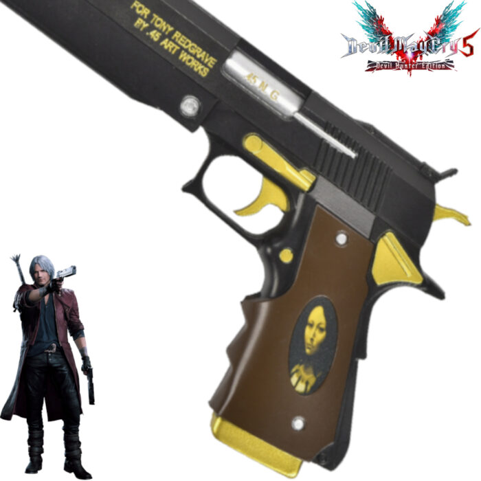 Dante's Ebony Pistol Cosplay Replica - From Devil May Cry 5