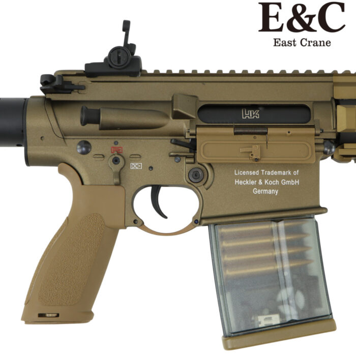 E&C HK417 A2 Tan Ultra Line AEG Gel Blaster