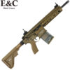 E&C HK417 A2 Tan Ultra Line AEG Gel Blaster