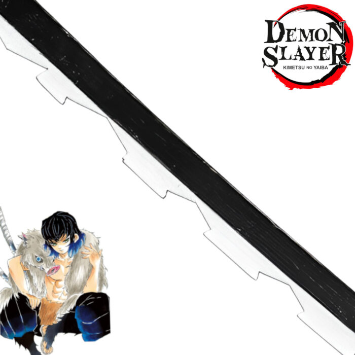 Inosuke Hashibira's Nichirin Cosplay Katana from Demon Slayer