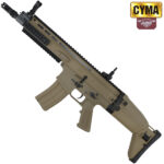 JUND Tan Nylon FN SCAR L AEG Gel Blaster