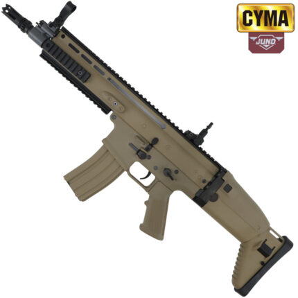 JUND Tan Nylon FN SCAR L AEG Gel Blaster