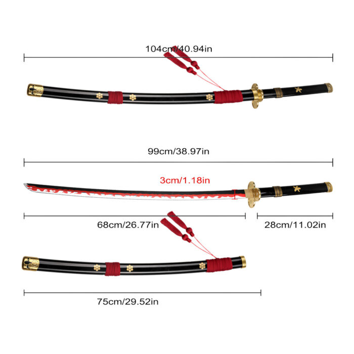 Roronoa Zoro's Enma Katana Sword from One Piece