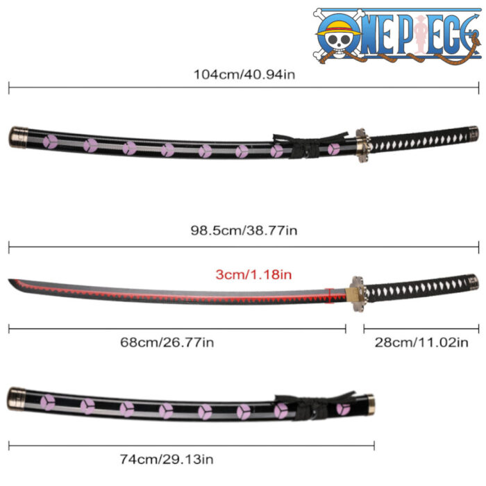 Roronoa Zoro's Shusui Katana Sword from One Piece