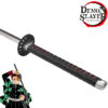 Tanjiro Kamado's Nichirin Cosplay PU Katana from Demon Slayer