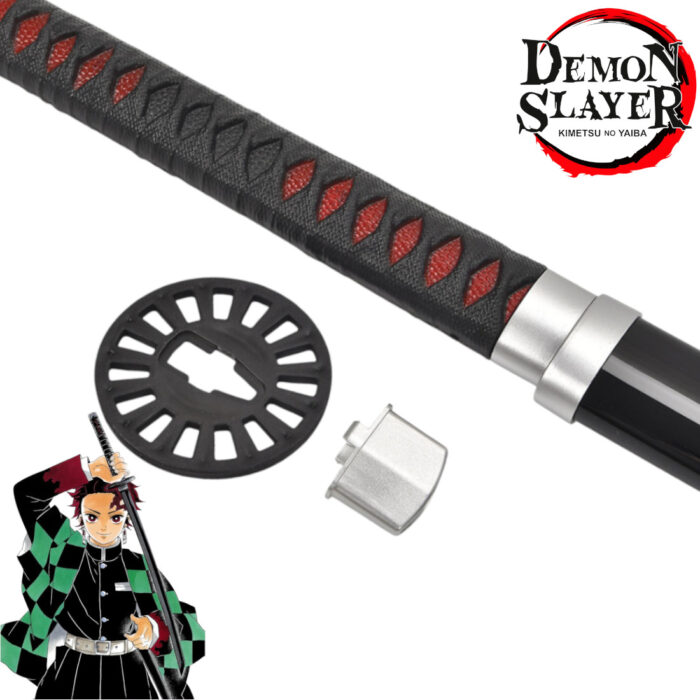 Tanjiro Kamado's Nichirin Cosplay PU Katana from Demon Slayer